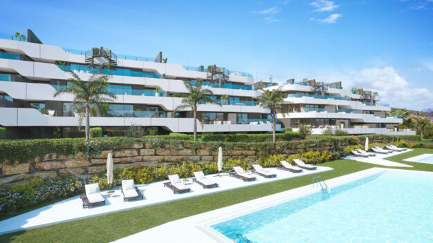 Oasis 325 Phase II   Oasis 325 Phase II, avant-garde apartments in Estepona