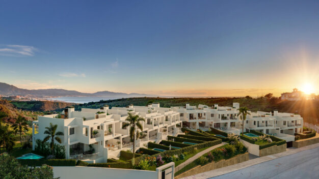 Golden View II  Bahia de las Rocas Golden View II, contemporary style townhouses in Manilva