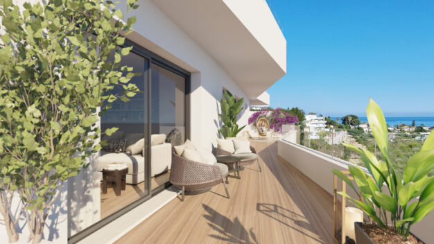 Apartment  Stunning Apartments &amp;amp; Penthouses for sale in Estepona with beautiful sea views