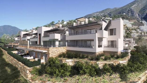 Penthouse  Almazara Hills, modern apartments surrounded by nature close to Marbella
