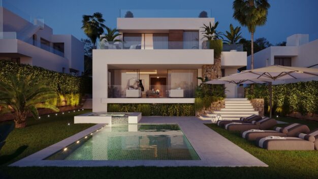 Luxury villa with Mediterranean style in Marbella
