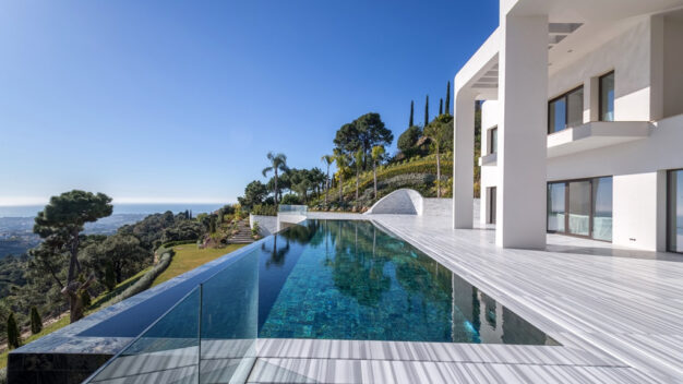 State of art contemporary villa in La Zagaleta, Benahavís with best views on the coast