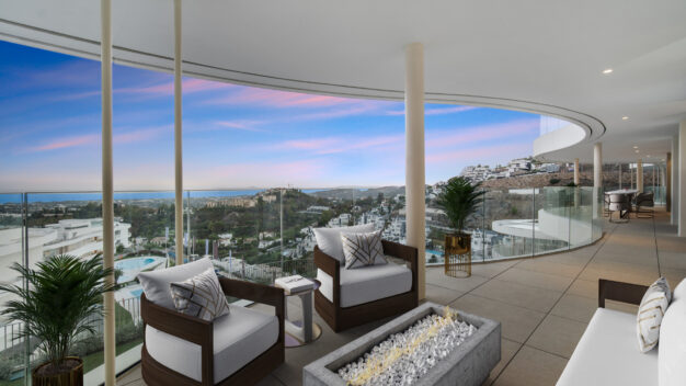 Apartment The View Marbella Luxury three bedroom apartment located in the brand new exclusive community The View, Benahavis