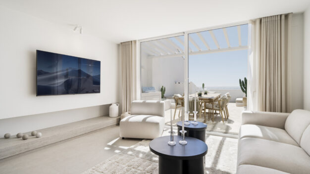 Apartment  Luxury Penthouse-Style Apartment with Expansive Terrace and Stunning Mediterranean Views in Puerto Banús